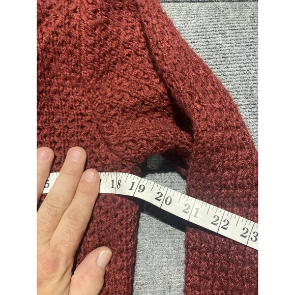 Style & Co Knit Coatigan Women’s Size M Red Long Sleeve NWT MSRP $65 - Picture 5 of 9